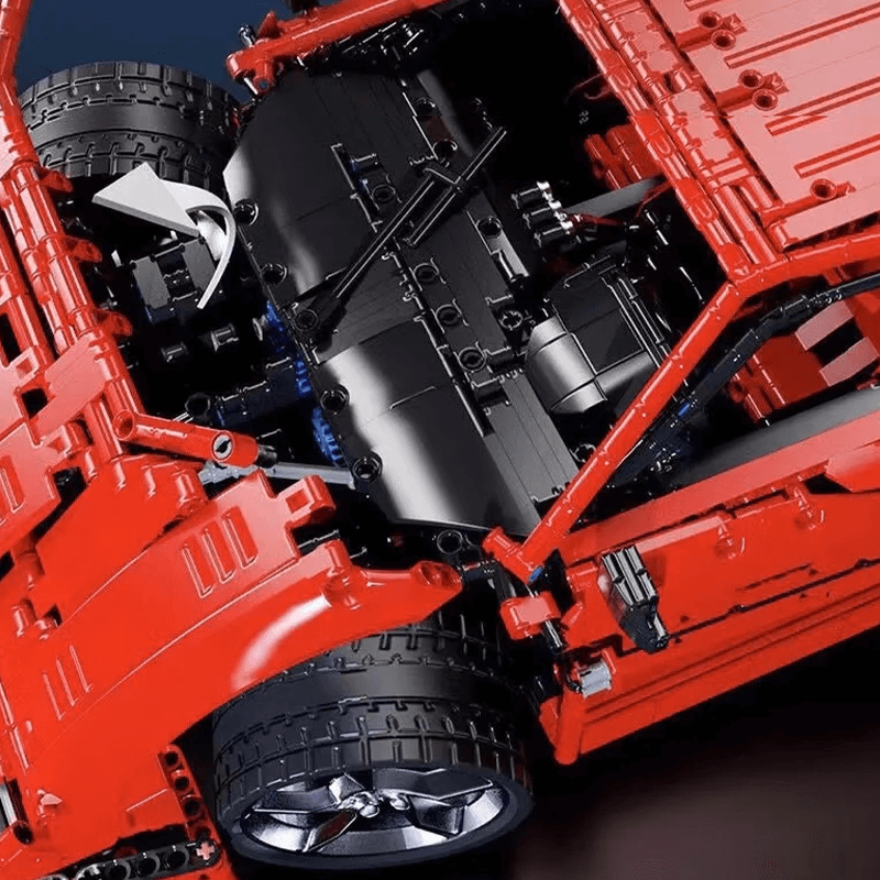 CBOX JD017 - Twin-Turbo F40 Supercar Icon - vue 9 | Power Blockz