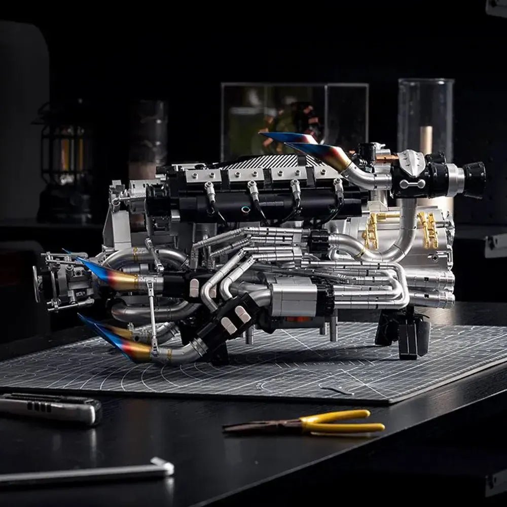 Eikee Y15002 - V8 Turbocharged Engine - vue 2 | Power Blockz
