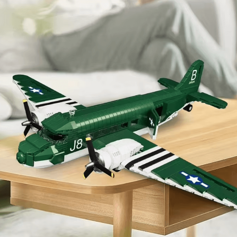 Cobi 5743 - C47 Transport Aircraft - vue 3 | Power Blockz