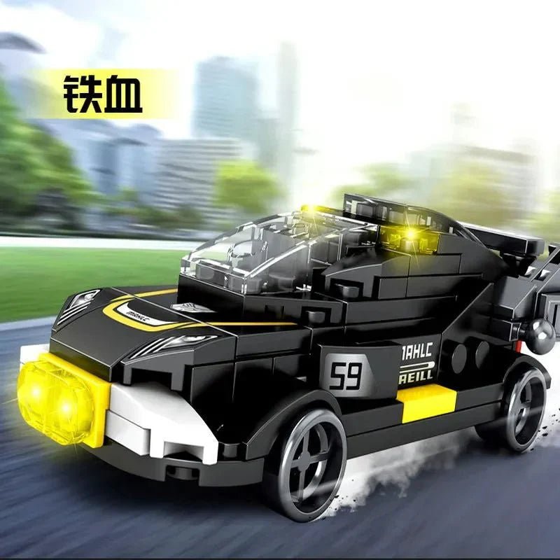 Mechanical Transformation Robot Racing Car Bricks Toy | 657pcs - Mechanical Transformation Robot Racing Car Bricks Toy - vue 5 | Power Blockz