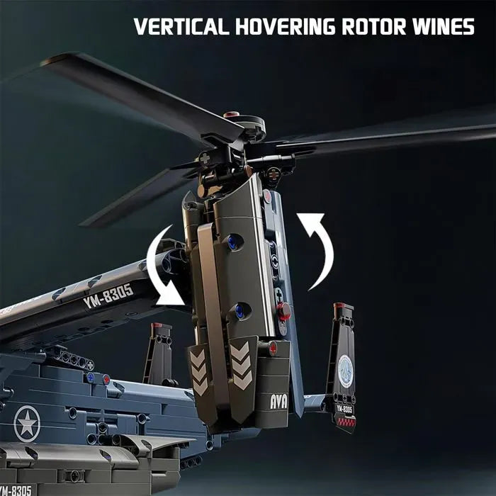 MV-22 Osprey - MV-22 Osprey - vue 4 | Power Blockz