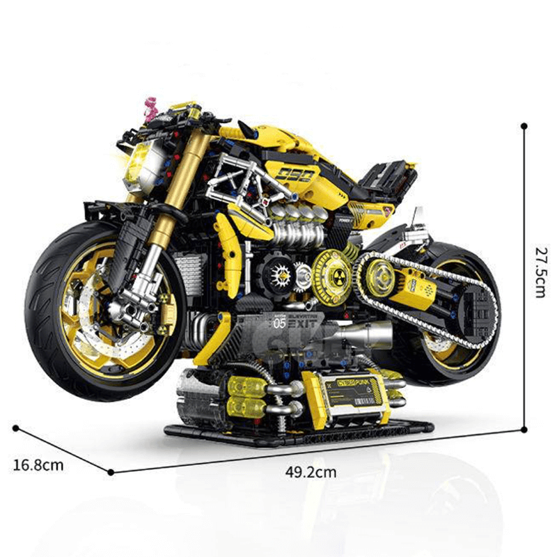 GULY 60519 - Cyberpunk Devil Roadster - vue 3 | Power Blockz