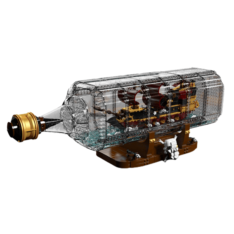 Mould King 10066 - The Ultimate Ship In A Bottle | Power Blockz
