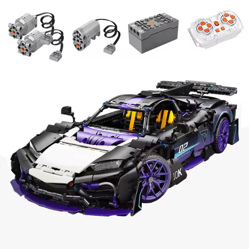 MY88020 Static - German Hypercar One Remote Control - vue 6 | Power Blockz