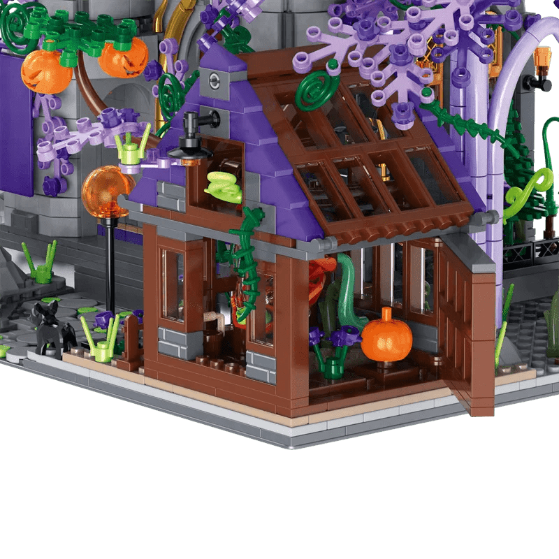 BaKa 33210 - Magic Draculas Castle - vue 9 | Power Blockz