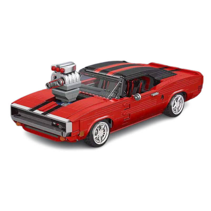 Mould King 10112 - Classic Challenger American Muscle Car | Power Blockz