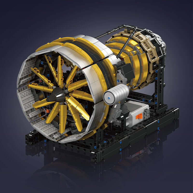 Mould King 10141 - Motorised Turbine Engine - vue 4 | Power Blockz