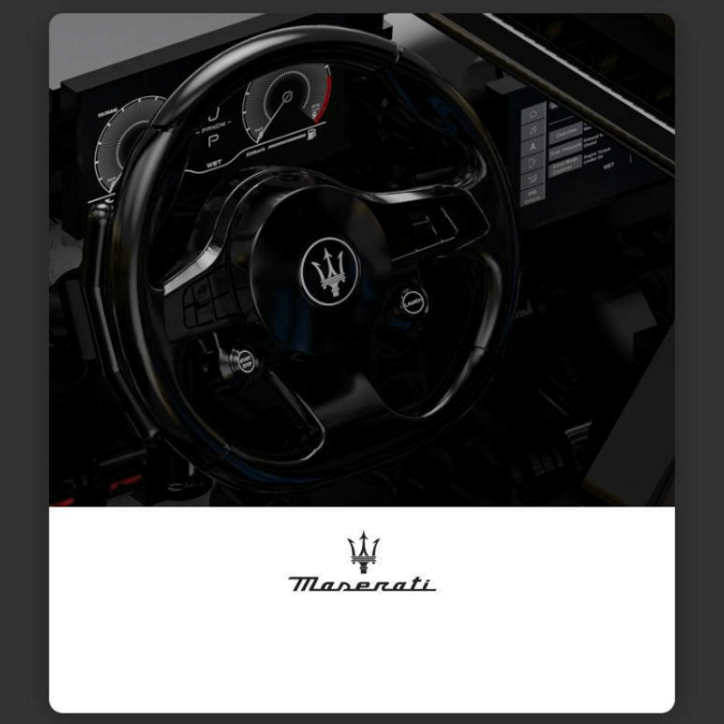Rastar 93500 - Static Version - Maserati MC20 - vue 18 | Power Blockz