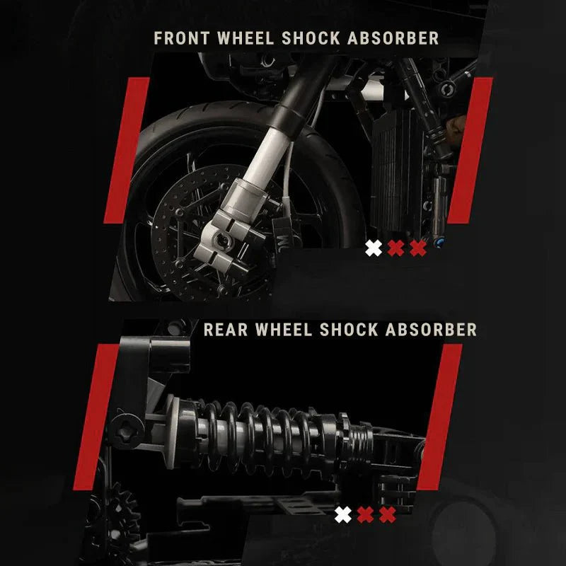 KBOX 10518 - Stealth Shadow Street Bike - vue 5 | Power Blockz