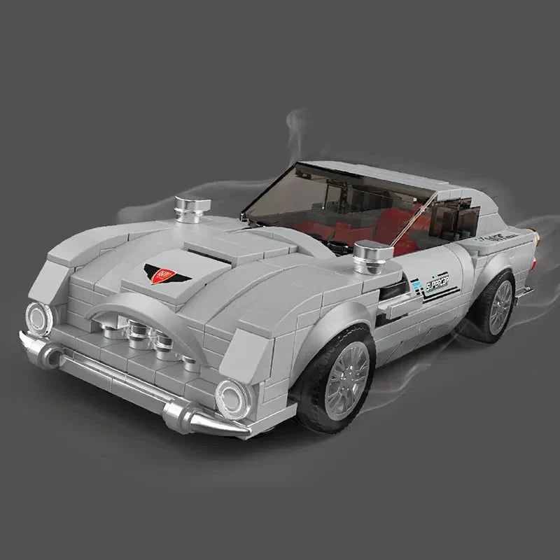 Mould King 27050 - Mini British GT Classic - vue 6 | Power Blockz