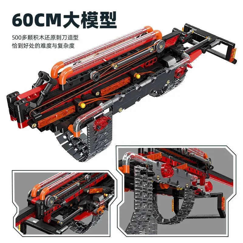 Jiestar 58005 - Technical Heat Bayonet - vue 5 | Power Blockz