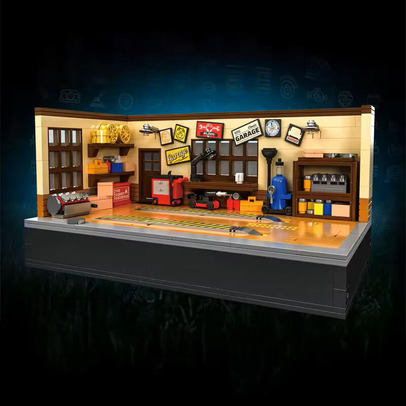 Small Angle JD098 - Vintage Auto Garage - vue 6 | Power Blockz