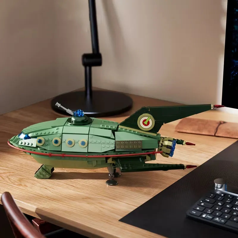 Brick Craft 72200 - Planet Express Ship - vue 3 | Power Blockz
