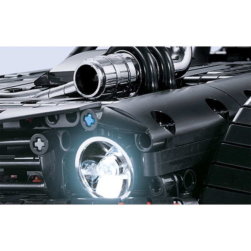 Mould King 13108 - Static Version - Drift V8 Fastback - vue 9 | Power Blockz