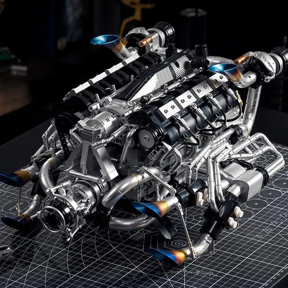 Eikee Y15002 - V8 Turbocharged Engine - vue 6 | Power Blockz