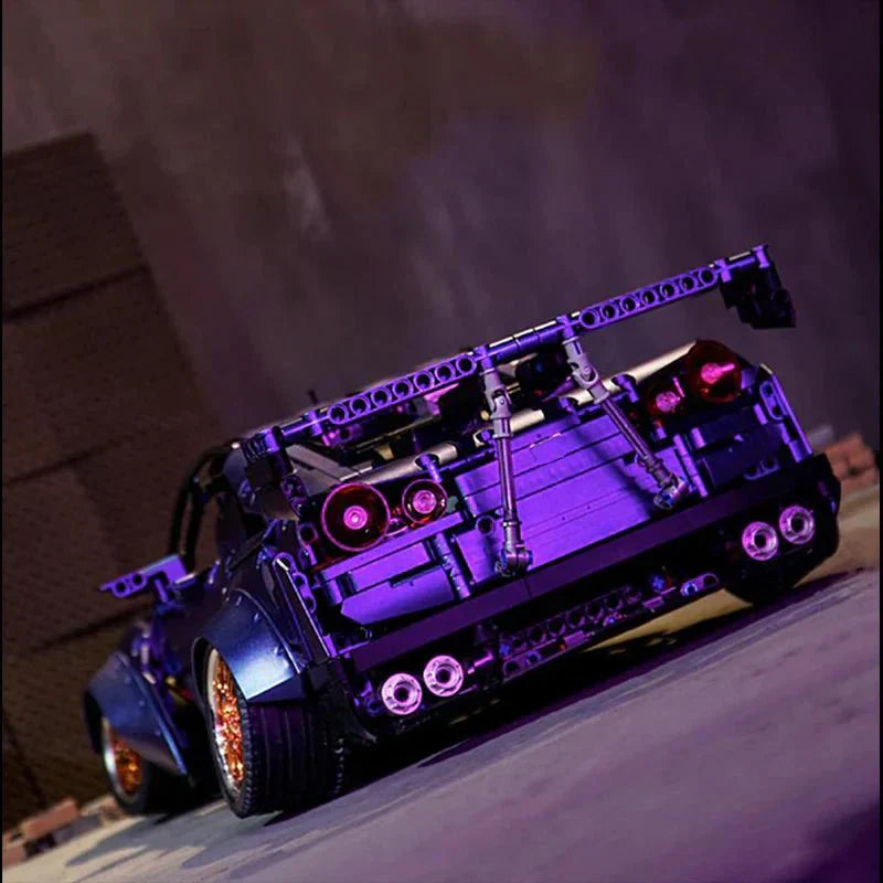 KBOX 10221 - Static Version - Stanced R35 GTR Godzilla Twin-Turbo - vue 7 | Power Blockz