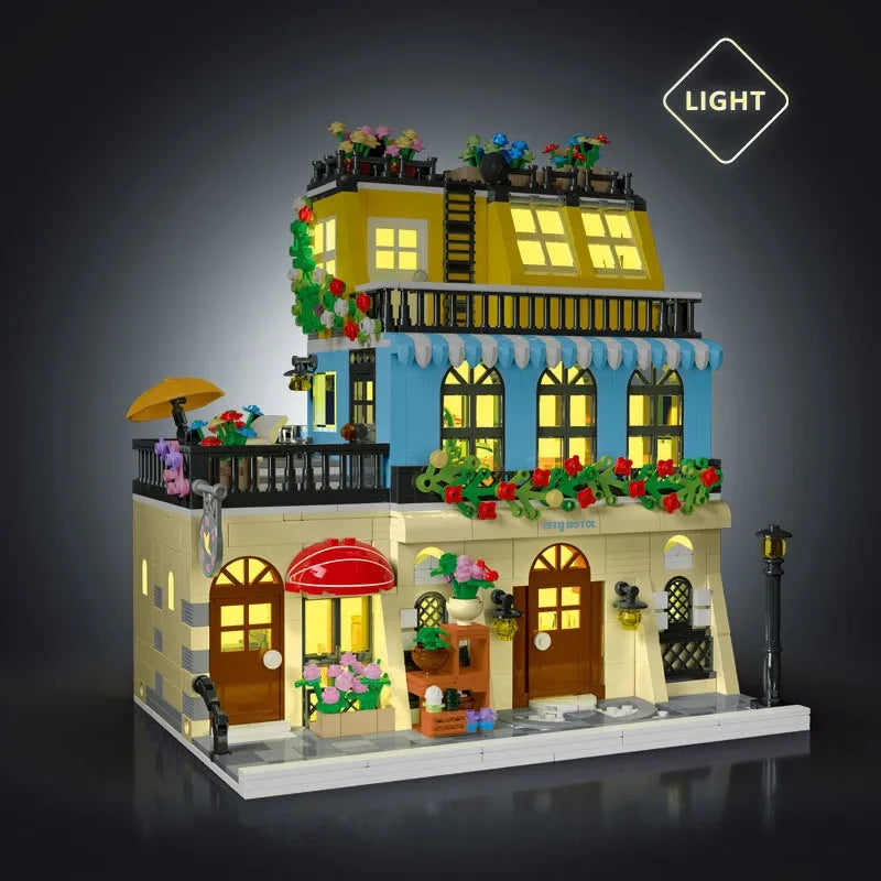 MORK 20115 - City Hotel Modular Building - vue 2 | Power Blockz