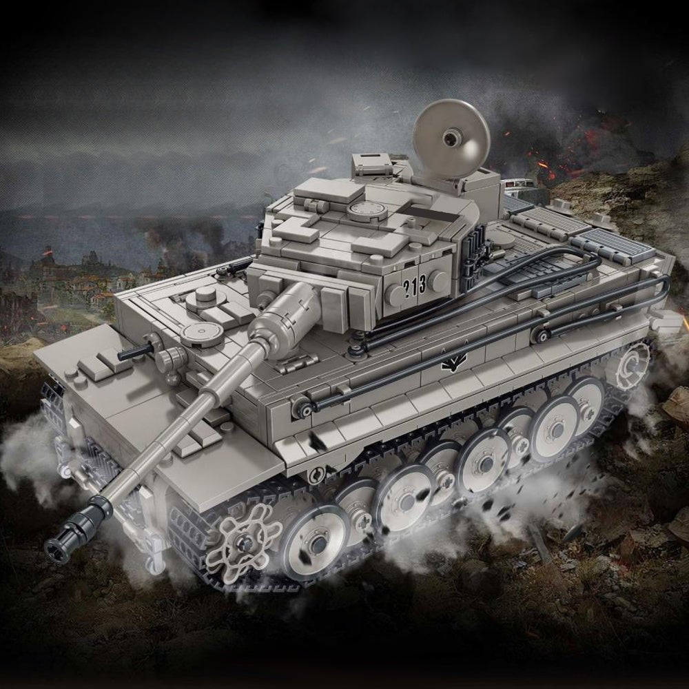 CaDa C61071 - Tiger Heavy Tank - vue 8 | Power Blockz
