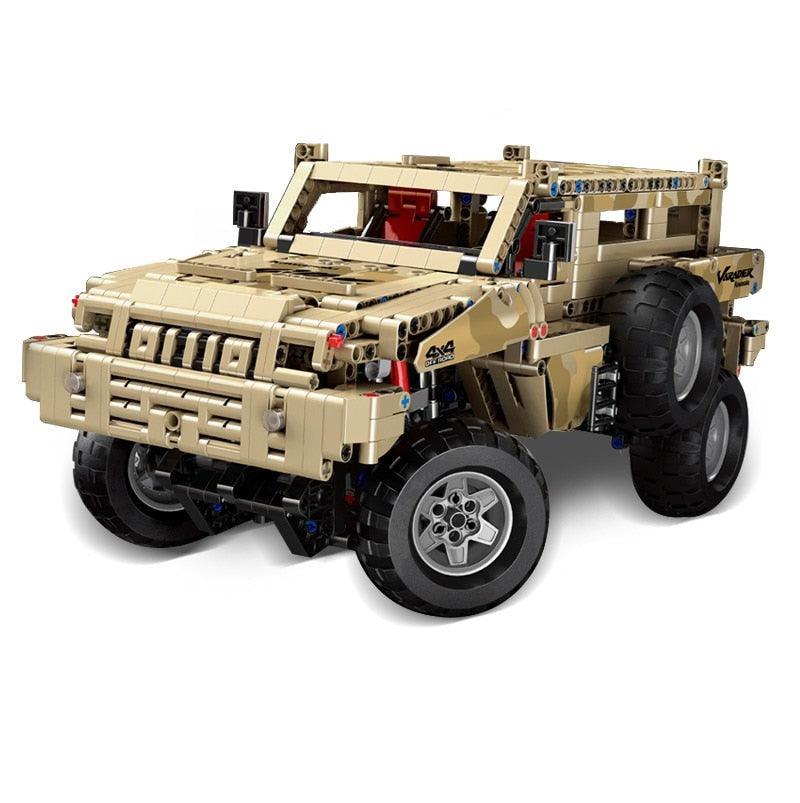 Mould King 13131 - Static Version - Military 4x4 Utility | Power Blockz