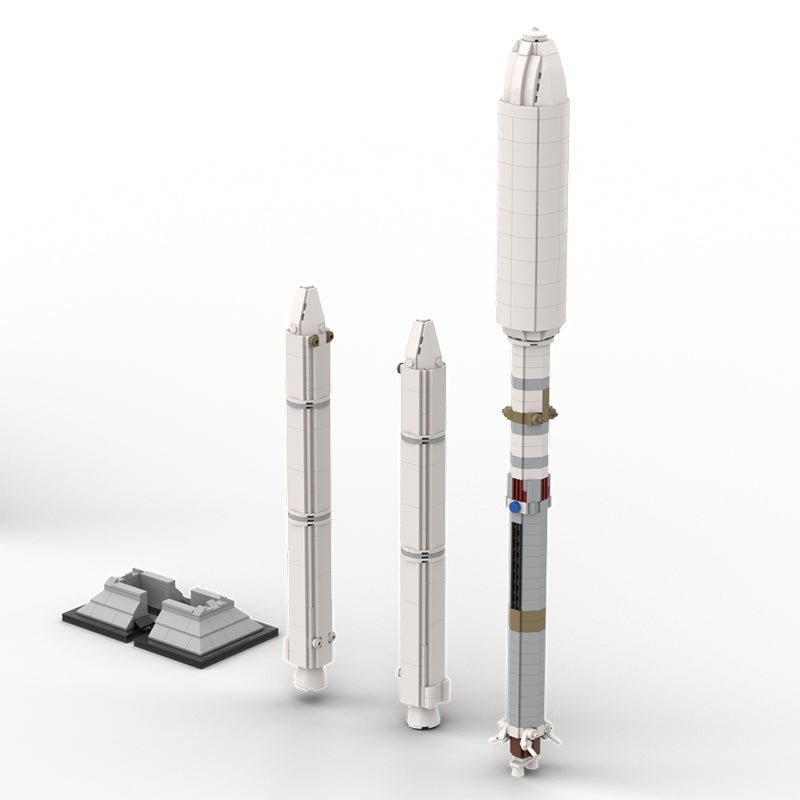 Gobricks MOC-194674 - Titan IV-B - vue 5 | Power Blockz