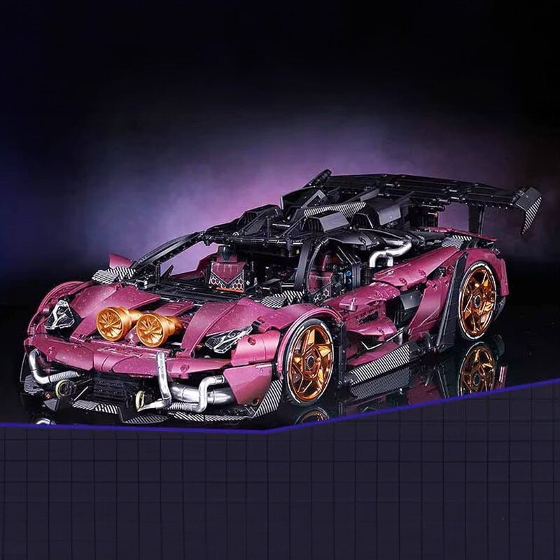 KBOX 10542 - Static Version - Turbocharged V12 LP Track Supercar - vue 3 | Power Blockz