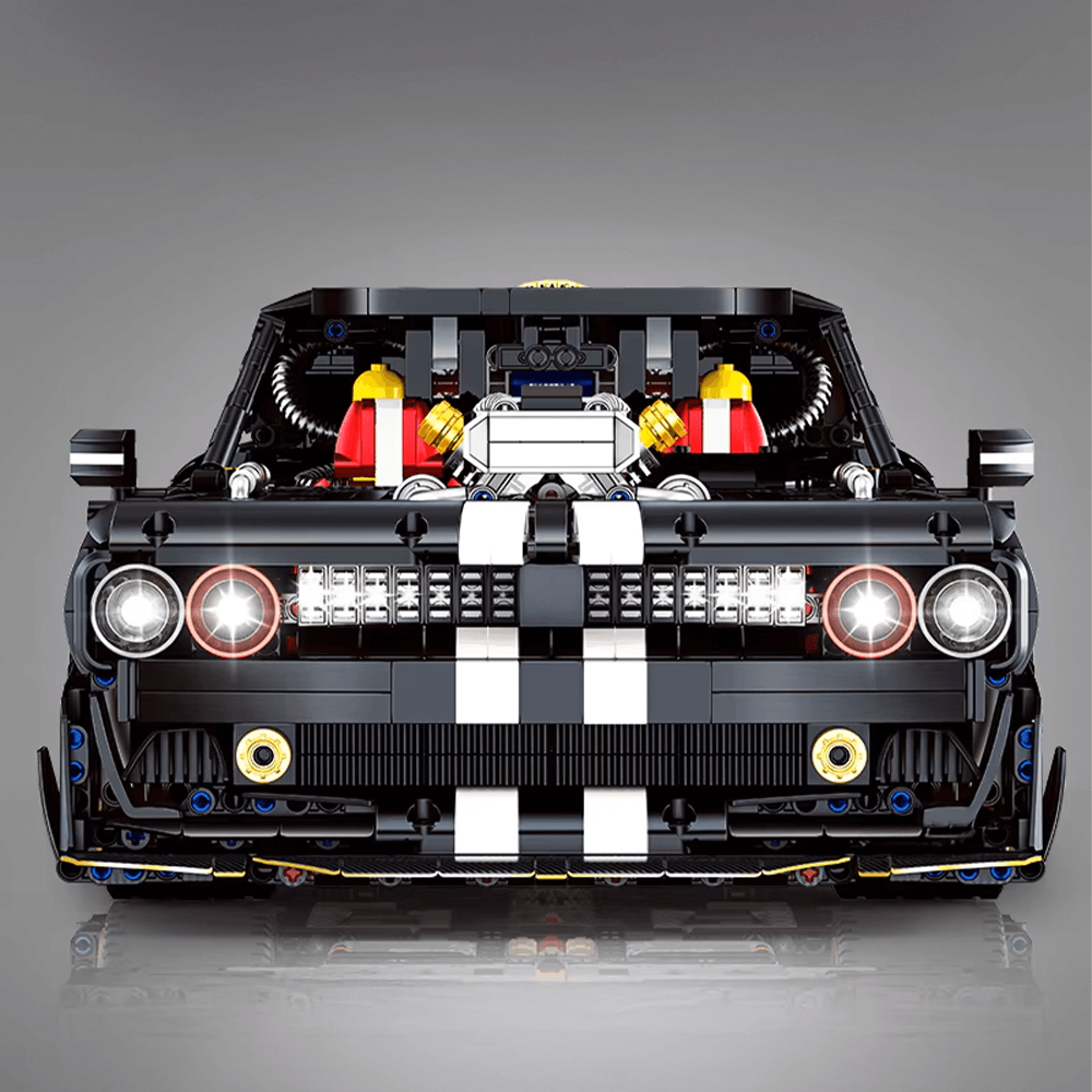 GULY 10637 - Static Version - Cyberpunk Muscle Coupe - vue 14 | Power Blockz