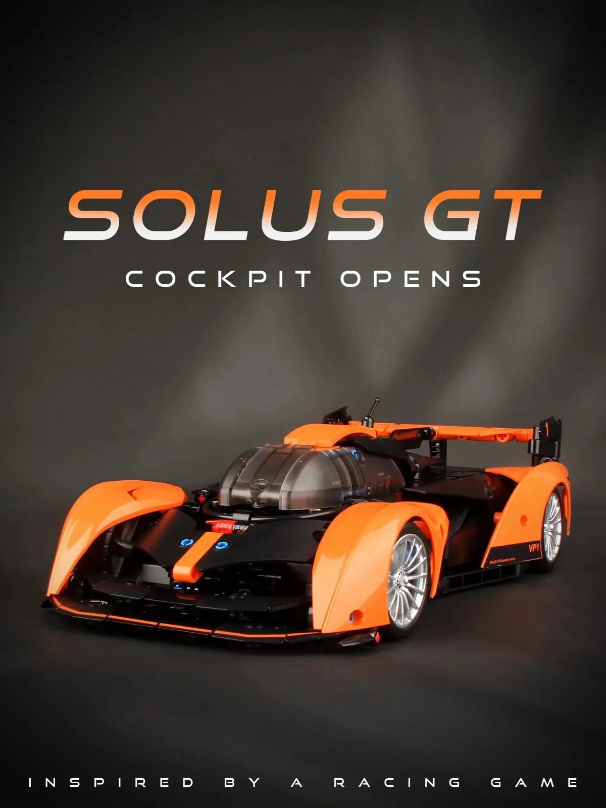 Happy Build YC-23045 - Futuristic Solus GT Concept - vue 10 | Power Blockz