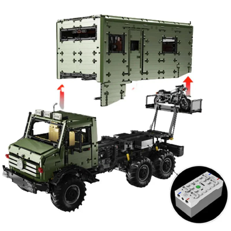 Rael LE-J907 - Static - All-Terrain Utility Work Truck - vue 7 | Power Blockz