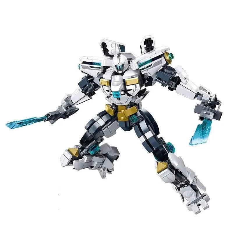 Super Transforming Mecha Robot Warrior Bricks Toy | 561pcs - Super Transforming Mecha Robot Warrior Bricks Toy - vue 3 | Power Blockz