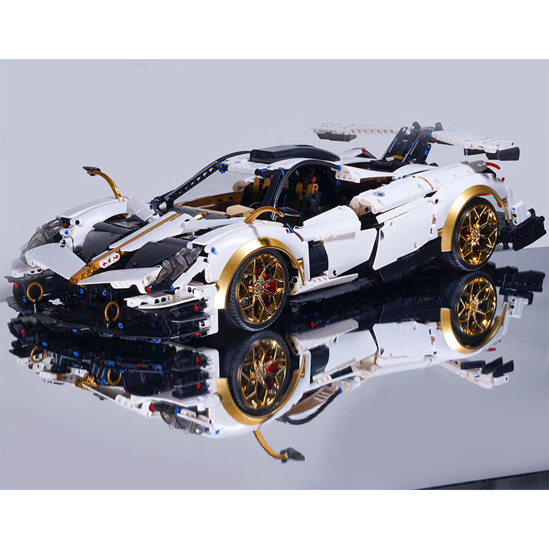 Kbox 10252 white static - Gold Edition Huayra V12 - vue 6 | Power Blockz