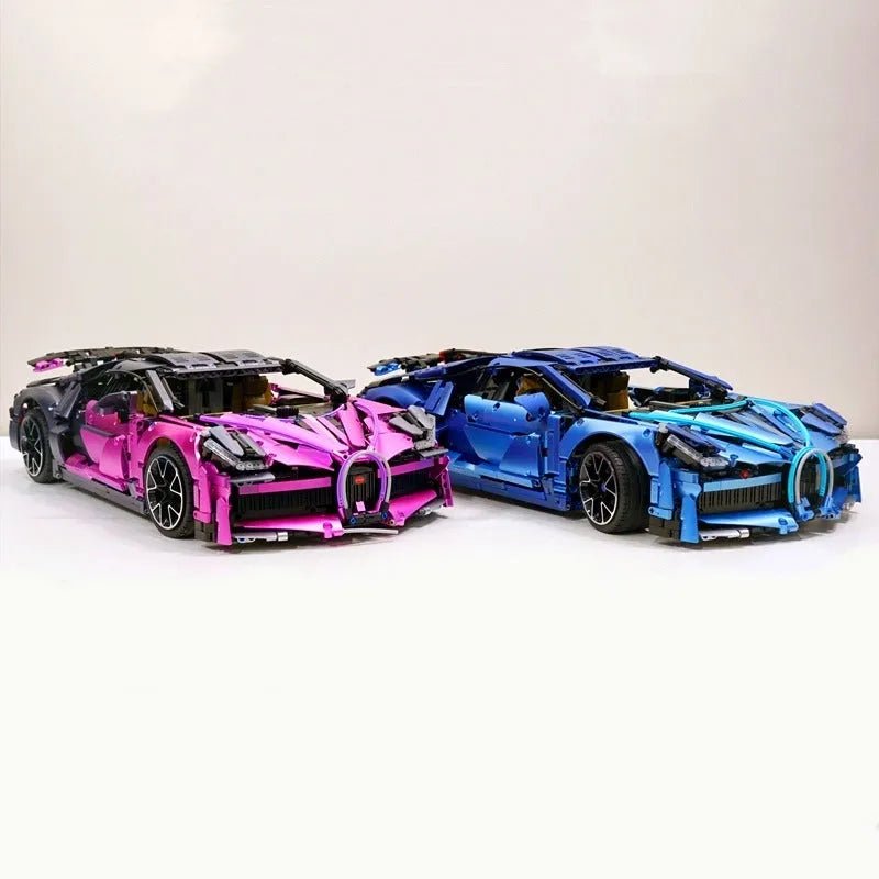 TGL T5004A - Blue - Track-Focused W16 Hyper GT - vue 5 | Power Blockz