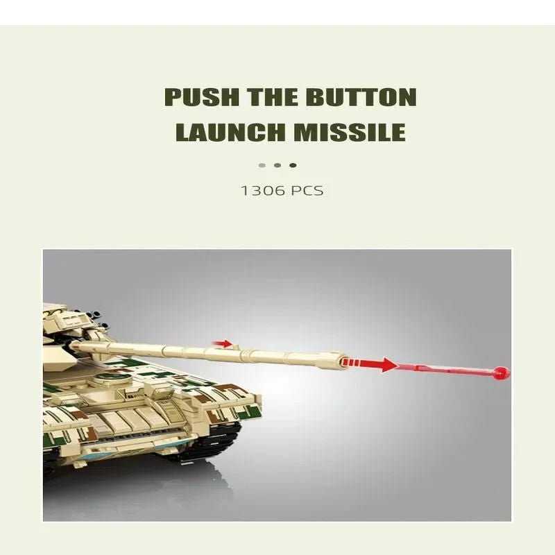 Mecha Transformers Robot Battle Tank Deformation Bricks Toy | 1306pcs - Mecha Transformers Robot Battle Tank Deformation Bricks Toy - vue 8 | Power Blockz