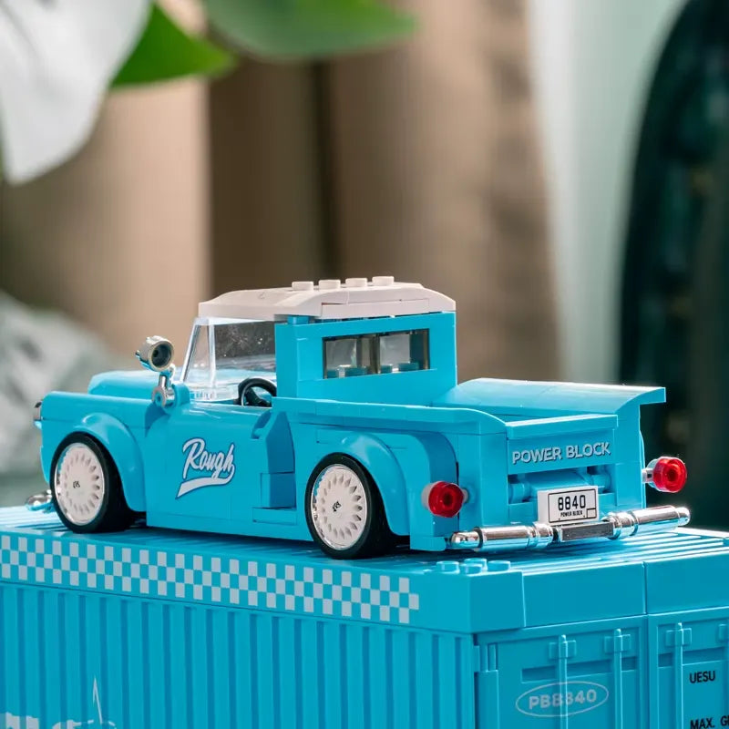 PB8840 - Steel Blue Pickup - vue 6 | Power Blockz