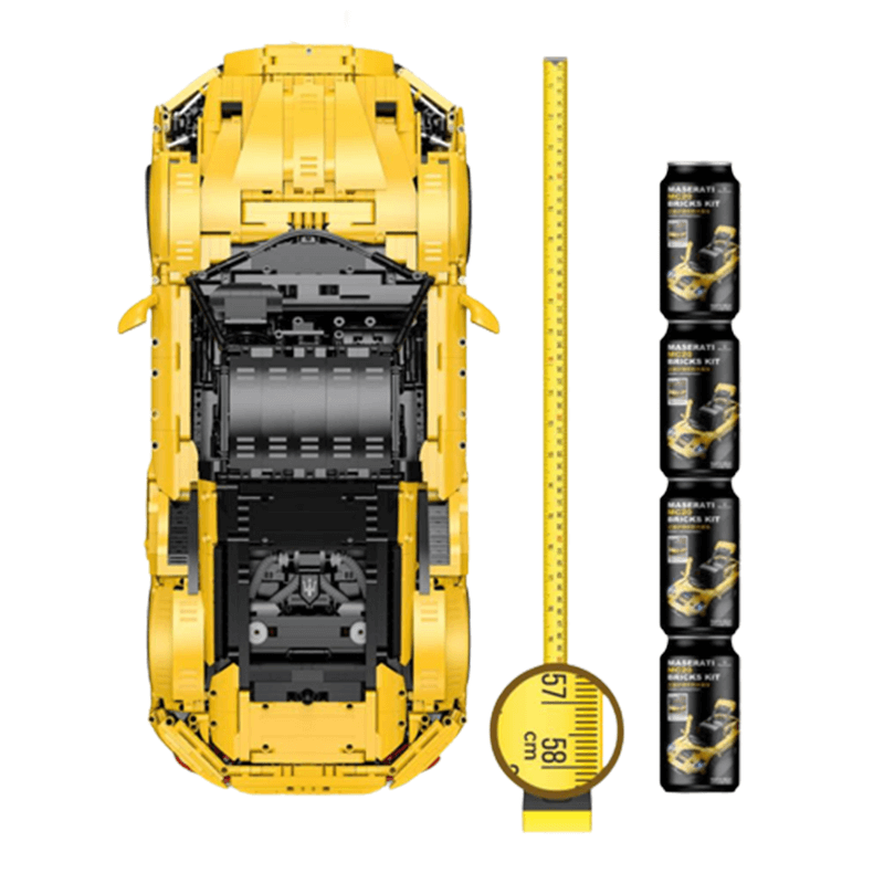 Rastar 93500 - Static Version - Maserati MC20 - vue 13 | Power Blockz