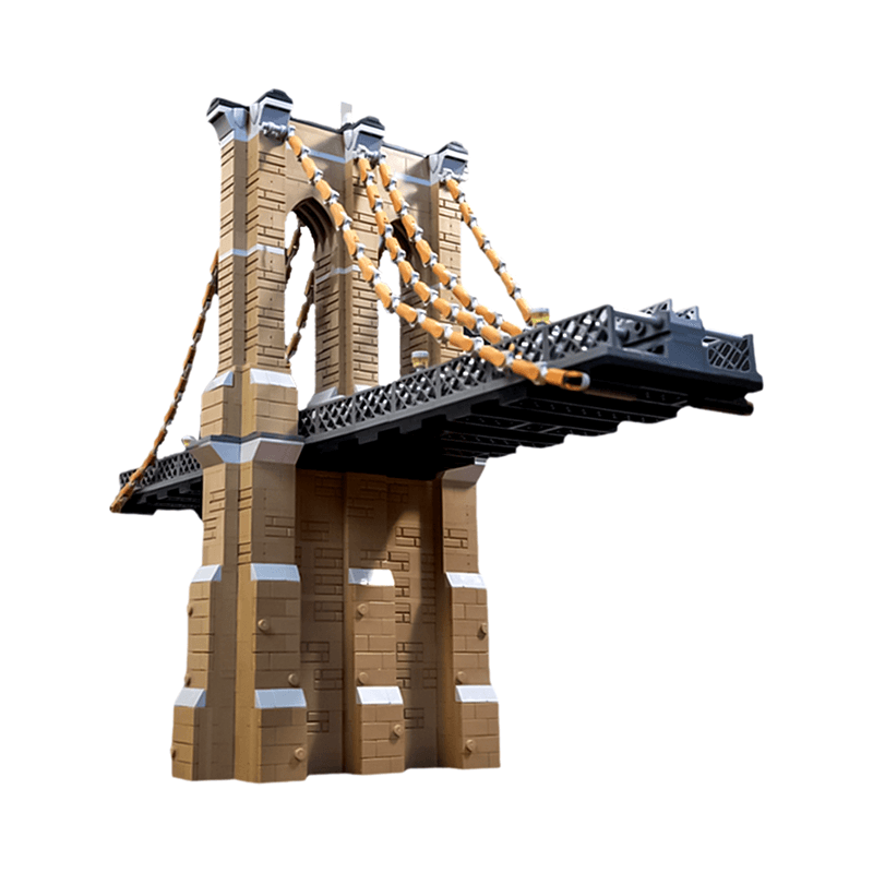 Gobricks MOC-183030 - The Brooklyn Bridge | Power Blockz