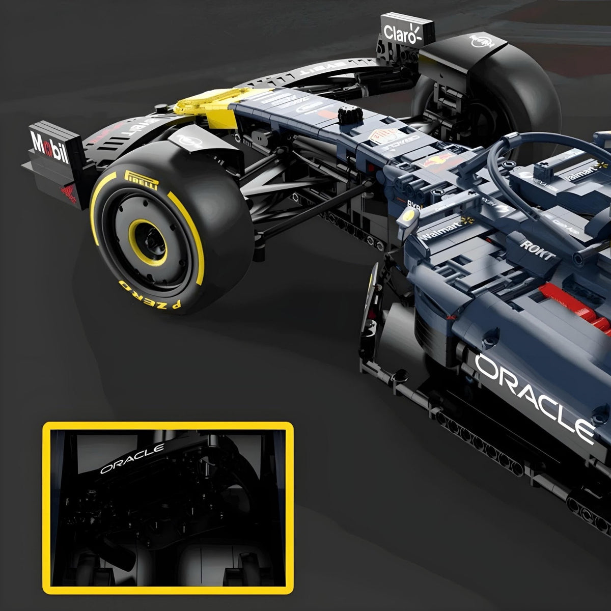 Rastar 92400 - 2023 RB19 Formula 1 Racer - vue 10 | Power Blockz