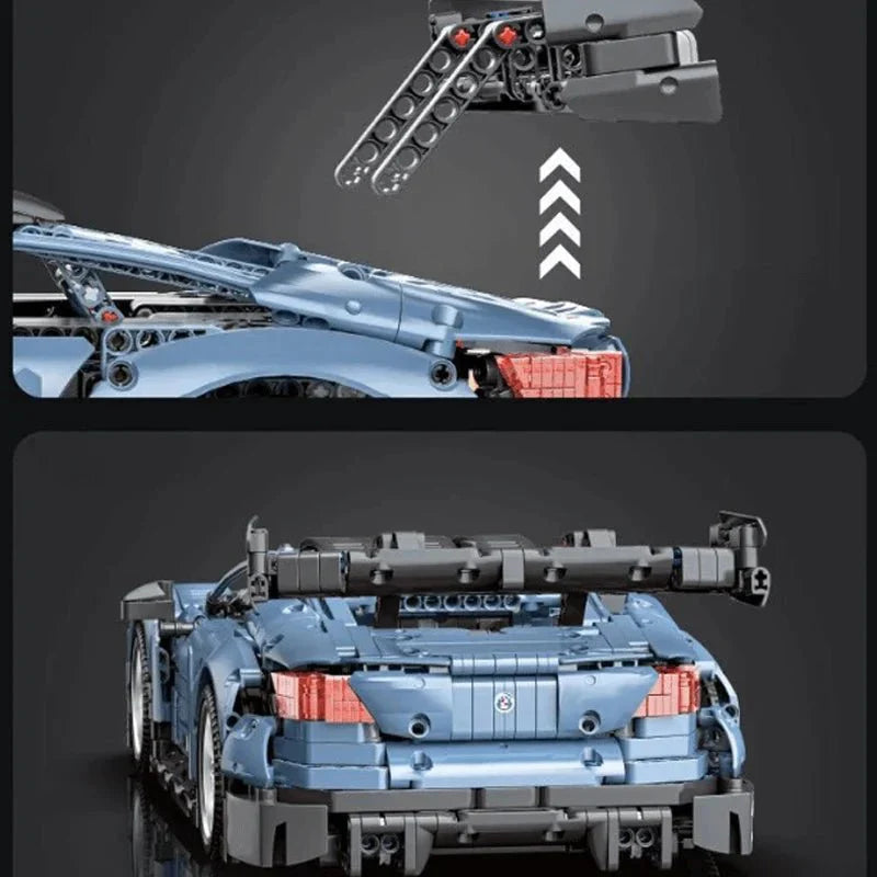 Power Blockz M4 DTM - Static Version - M4 DTM-Style Track Coupe - vue 8 | Power Blockz