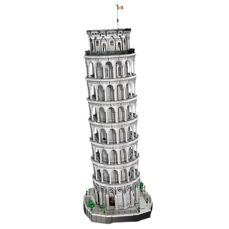 Reobrix66025 - Monumental Tower of Pisa - Ultimate Edition - vue 6 | Power Blockz