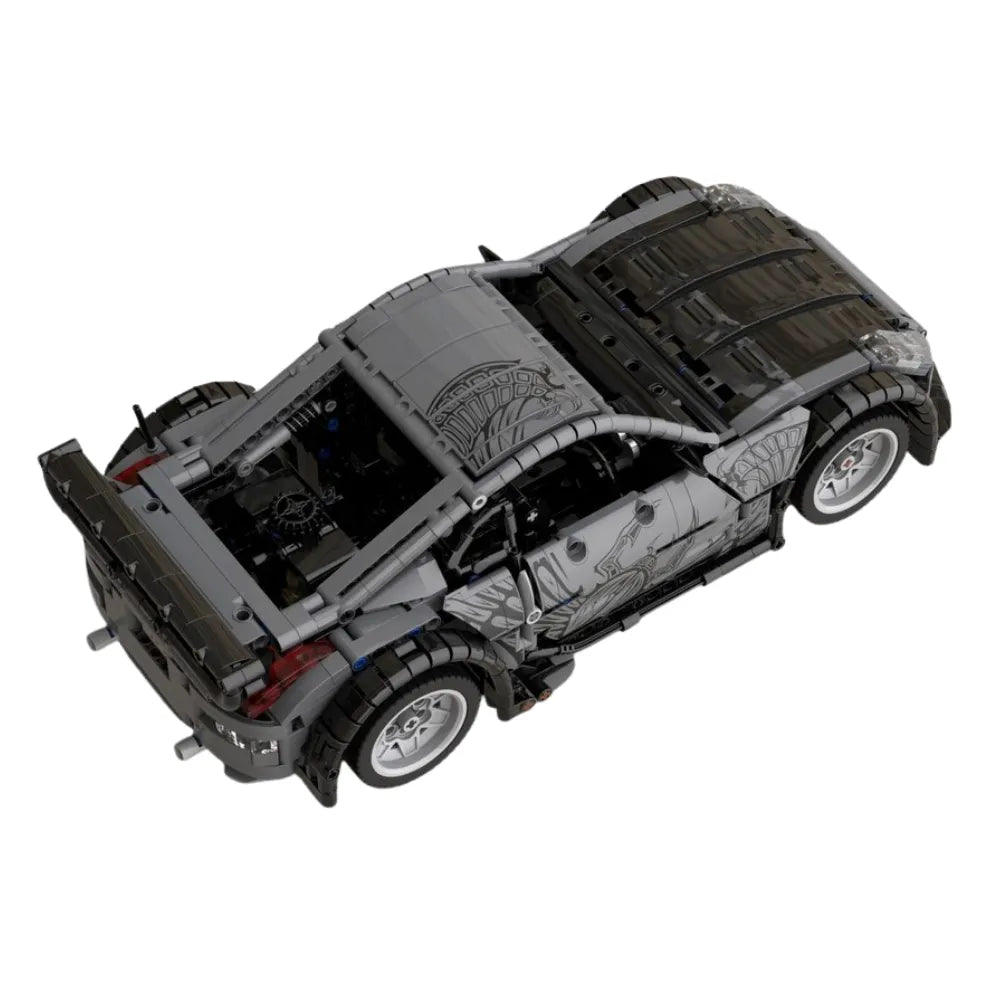MOC-220078 - Takashi's Drift King 350Z - vue 3 | Power Blockz