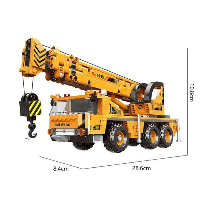 Xingbao XB-03036 - Mobile Crane Truck Model - vue 5 | Power Blockz