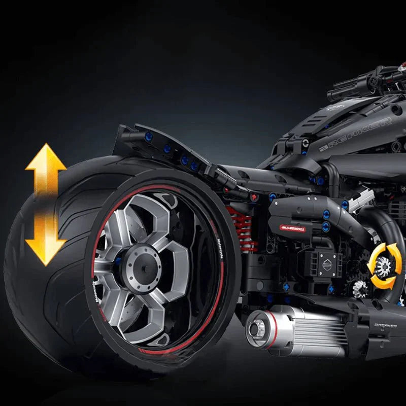 GULY 60521 - Custom V-Twin Muscle Cruiser - vue 3 | Power Blockz