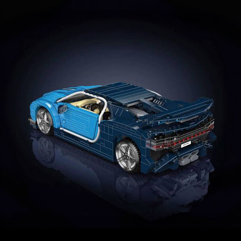 Mould King 10111 - W16 Hypercar - vue 3 | Power Blockz