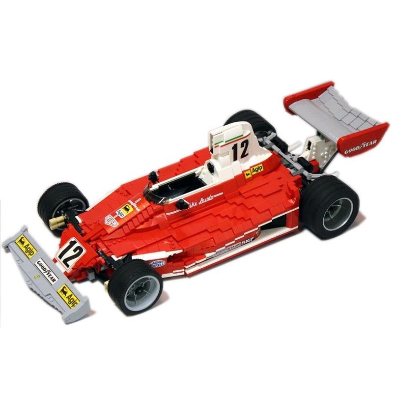 Xingbao XB-03023 - Stickers included - Niki's 312T -Winning GP Icon – 70s - vue 2 | Power Blockz