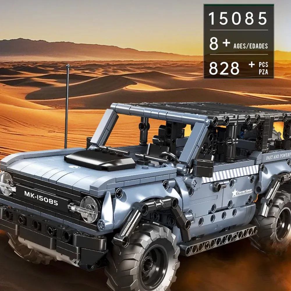 Mould King 15085 - Classic Off Road Icon - vue 2 | Power Blockz