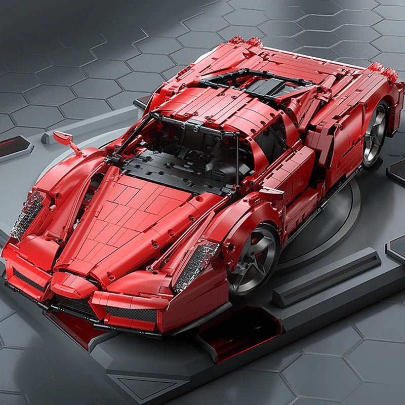 KBOX K10523 - Static Version - V12 6 Enzo F60 Flagship Supercar - vue 4 | Power Blockz