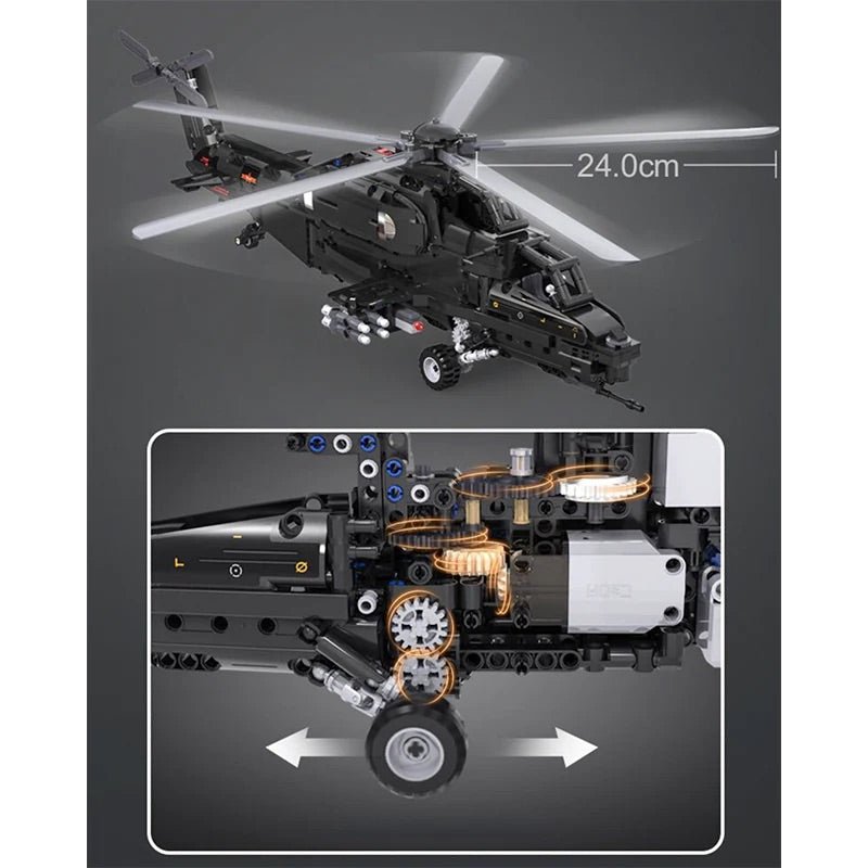 CaDa C61005W - Remote Controlled Helicopter - vue 8 | Power Blockz