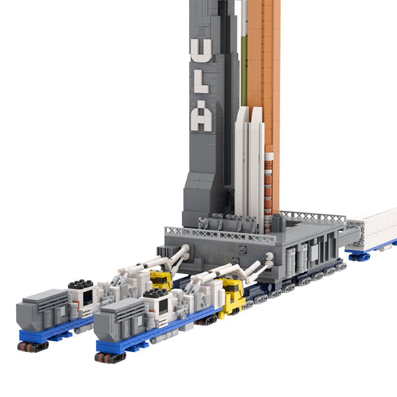Gobricks MOC-121937 - Atlas V Launchpad - vue 6 | Power Blockz