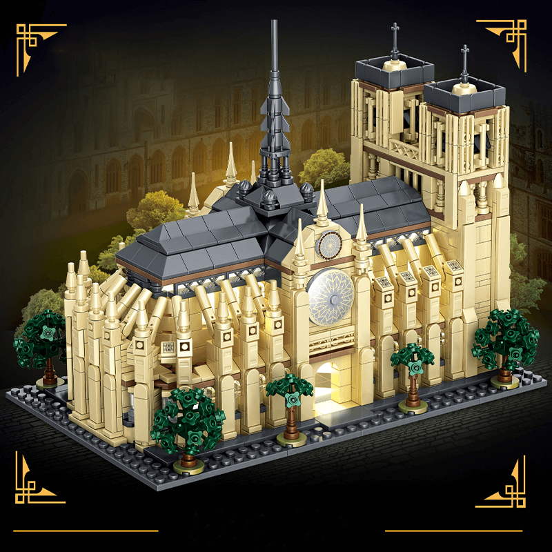 TGL T2106 - Notre Dame Cathedral - vue 2 | Power Blockz