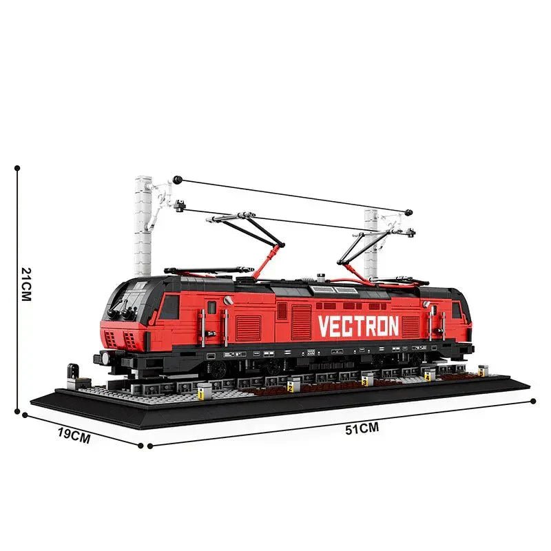 Reobrix 66019 - Vectron Electric Locomotive - vue 5 | Power Blockz