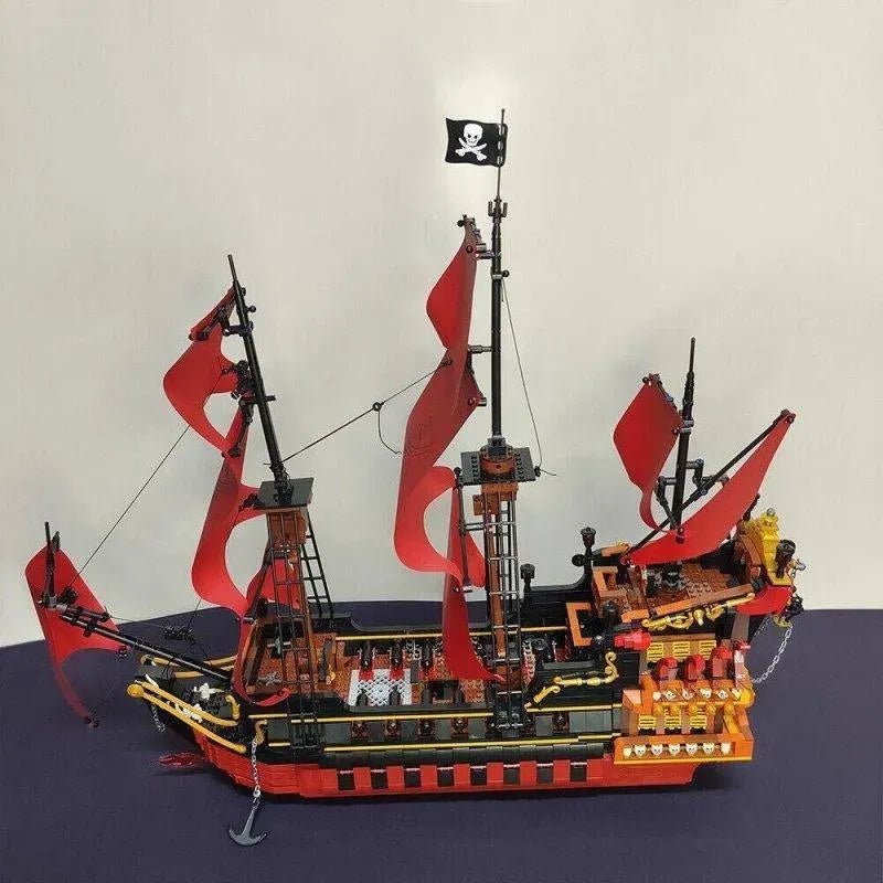 Mould King 13109 - Pirates Of The Caribbean Queen Annes Revenge - vue 7 | Power Blockz